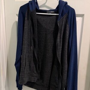 Threads 4 Thought Blue and Gray Lightweight Jacket